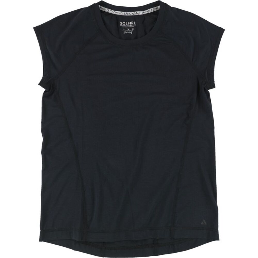 SOLFIRE Womens Mila Basic T-Shirt, NWT